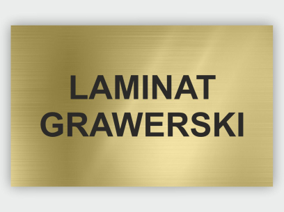 Laminat Grawerski Producent